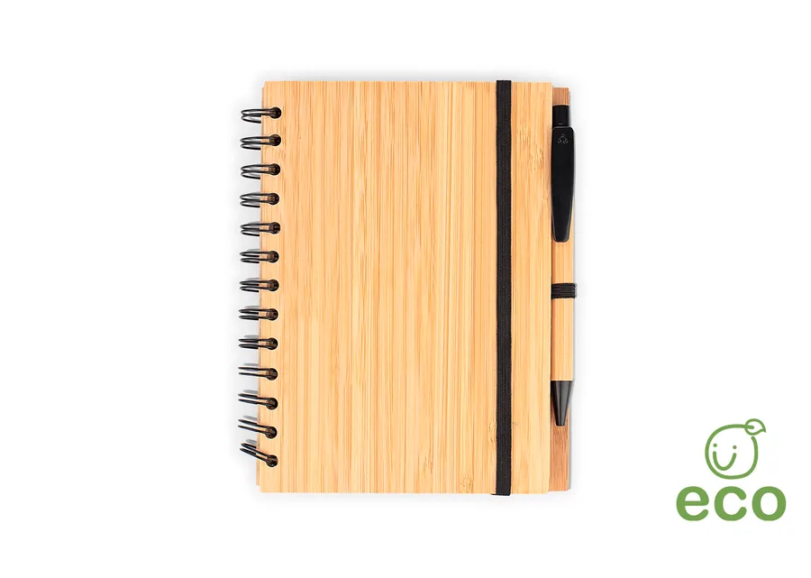 Libreta Bambú Modern con Bolígrafo 2
