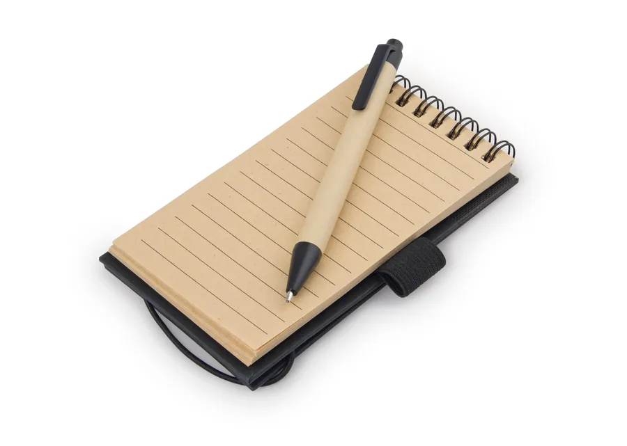 Libreta Clip con Bolígrafo 2