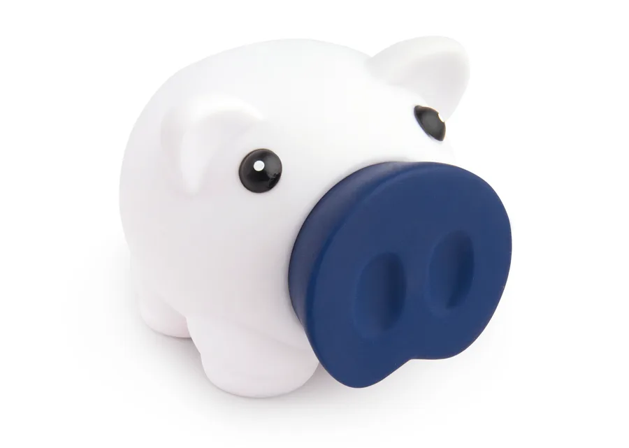 Alcancía Piggy White 2
