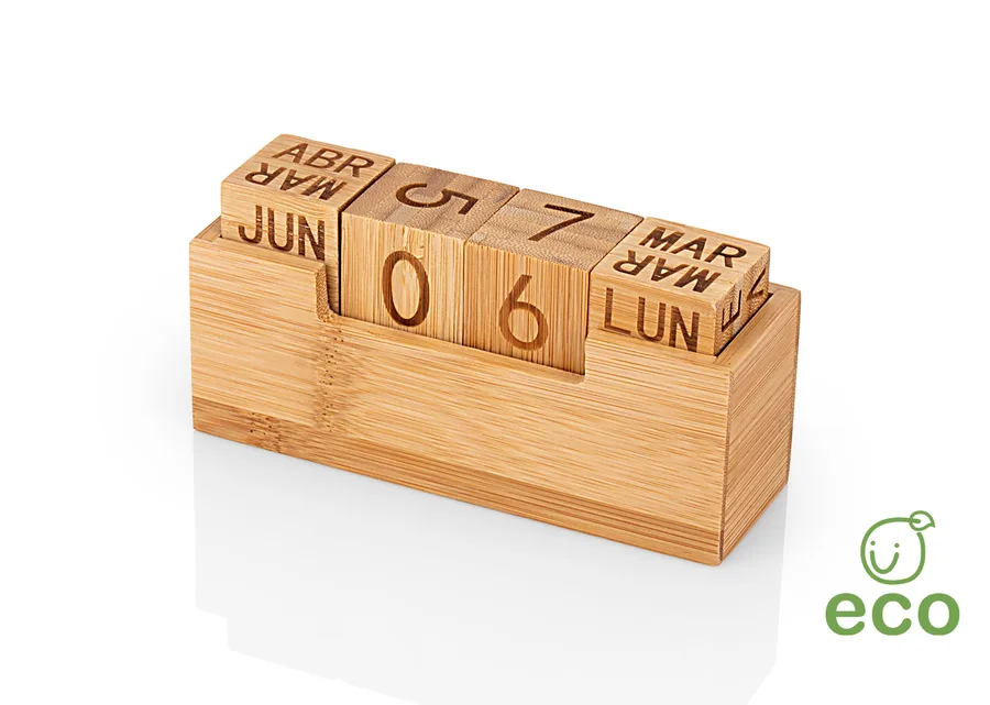 Calendario perpetuo Bambú week