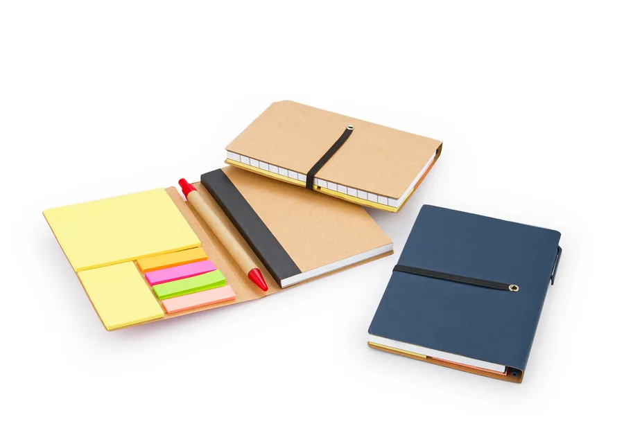 Libreta Ecológica Memo Sticky con Bolígrafo 2