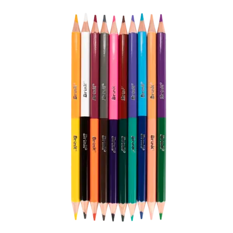 Lápices de Colores doble punta Gemelinos 