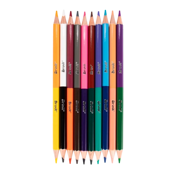Lápices de Colores doble punta Gemelinos 