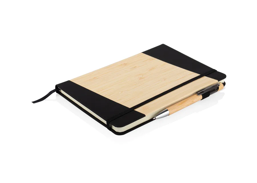 Libreta Bambú Journey con Bolígrafo