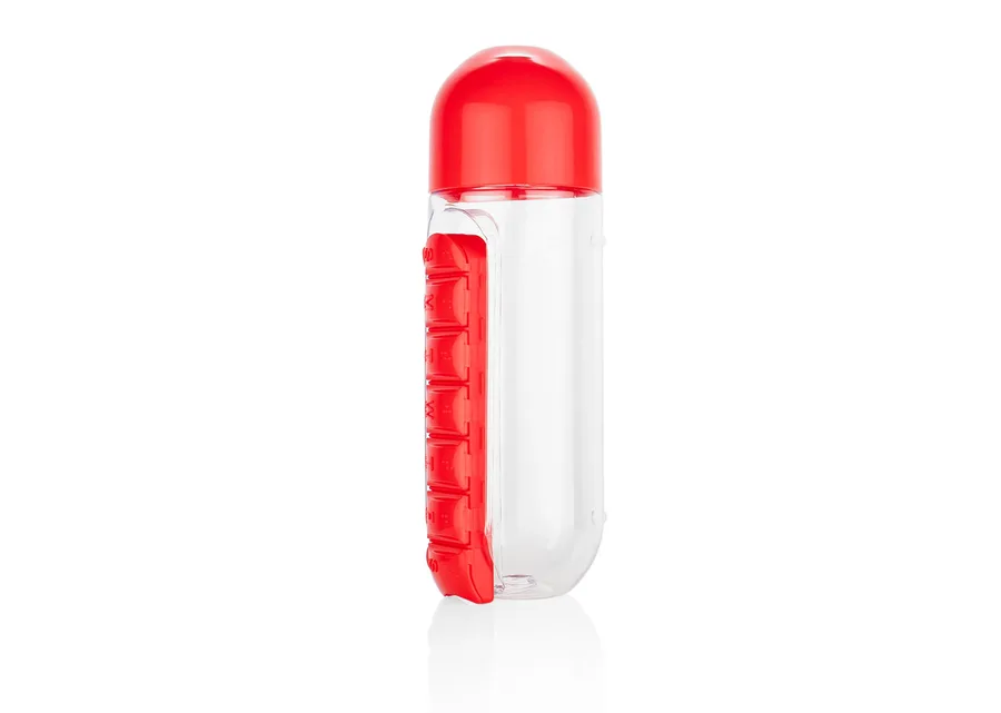 Botella con Pastillero Albus 750 ml / 25 Oz