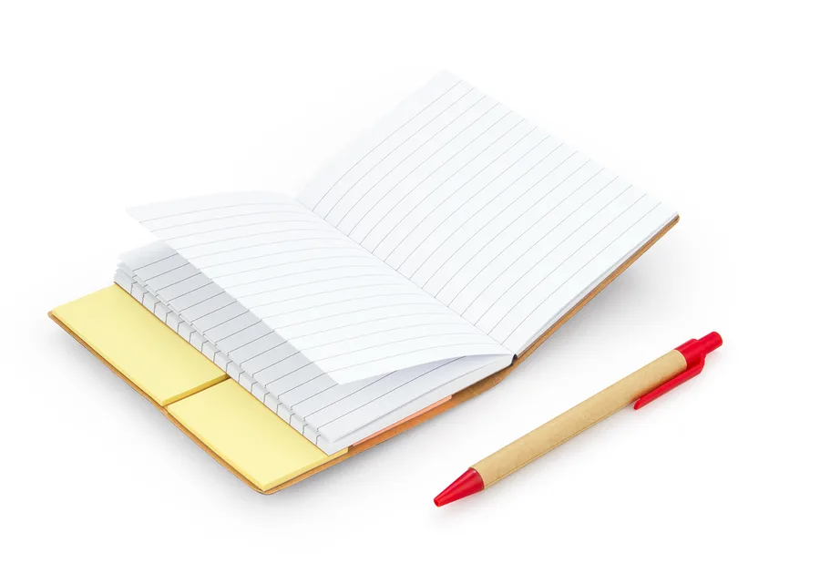 Libreta Ecológica Memo Sticky con Bolígrafo 2